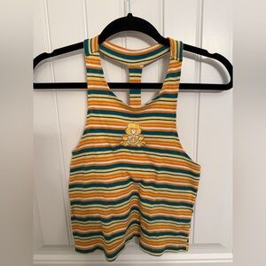 Care Bears Striped Tank in Orange, Yellow, and Green